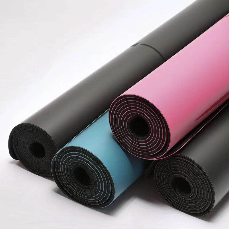 Double sides 1-6mm fitness pu yoga mat for distributors