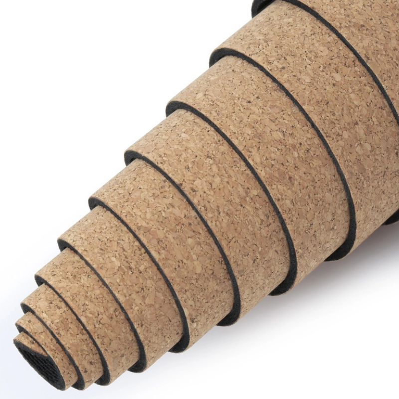 Inoffensive High End Sell Well Natural Rubber Cork Yoga Mat