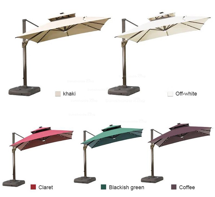 Custom Large Adjustable Outdoor Garden Umbrella