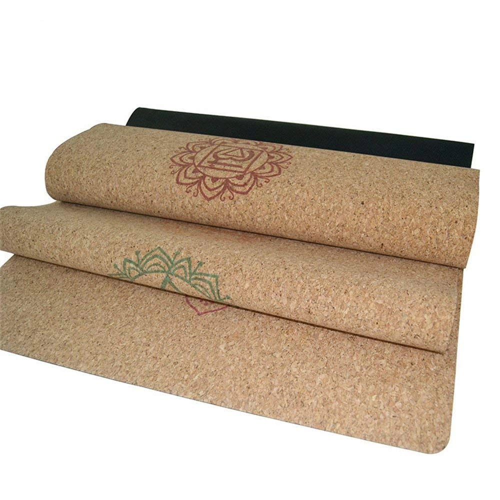 Durable Eco-friendly Rubber/Fitness/ Cork Yoga Mat