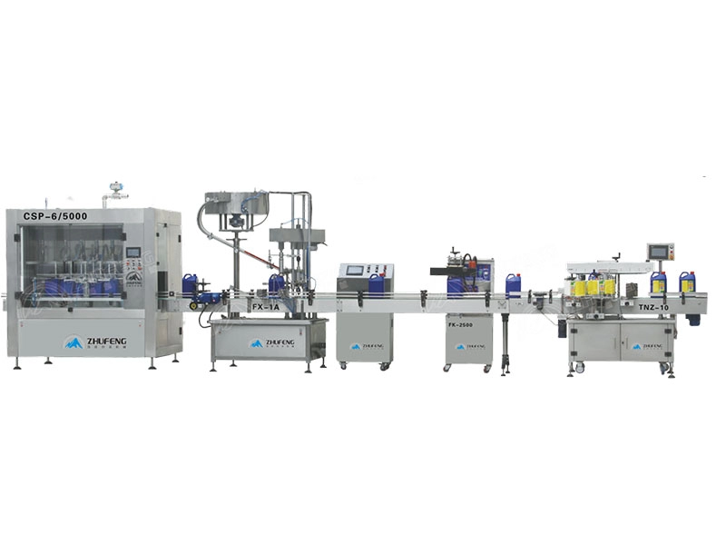 Petrochemical & Lubricant Filling Packaging Line
