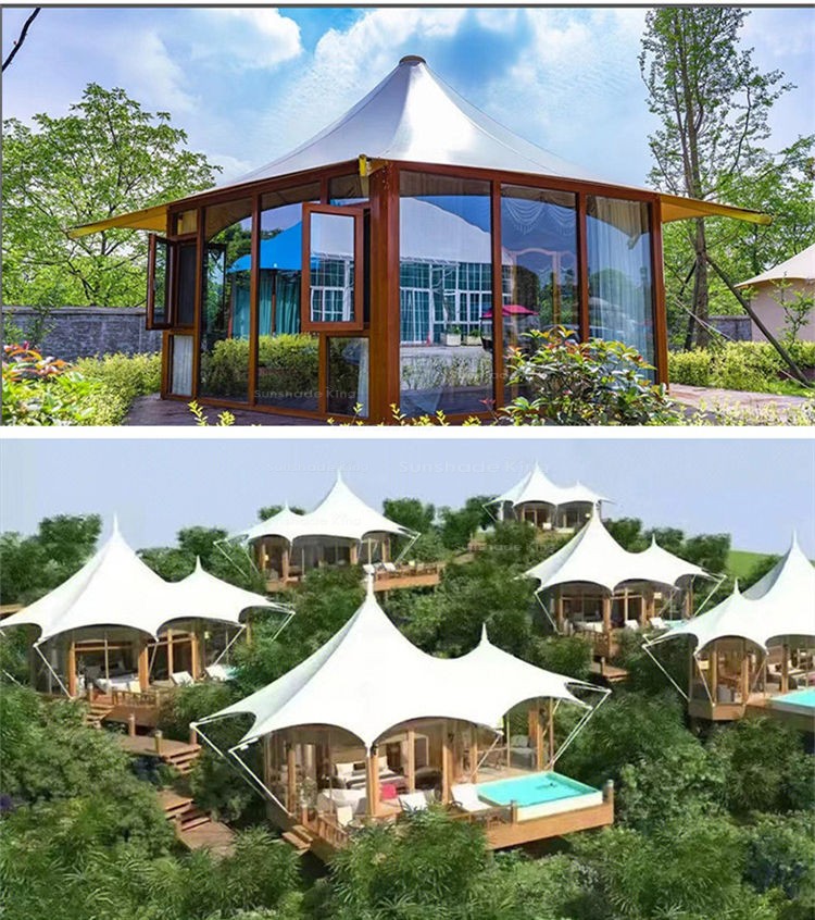Modular Polygonal Hotel Tent