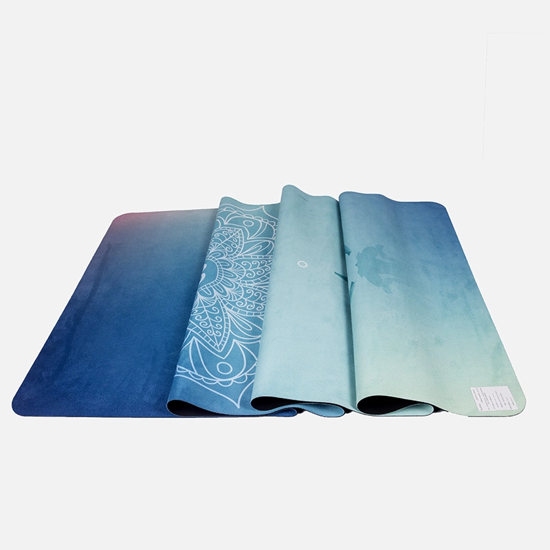 Printing Stability Surface Cheap Suede Yoga Mats Wholesale