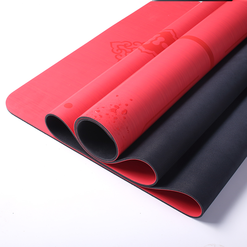 Best Natural Rubber PU Yoga Mat Travel Yoga Mat For Hot Yoga Fitness