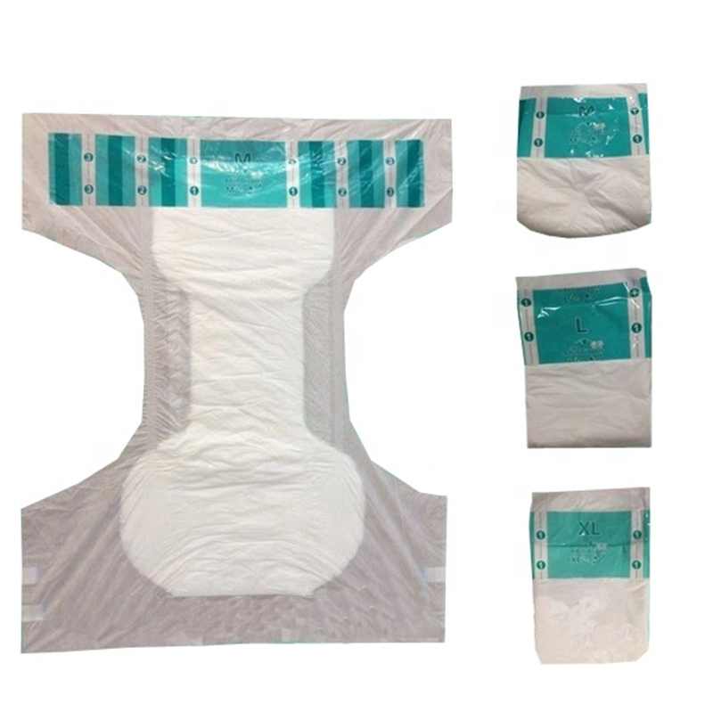 Disposable adult diapers for old men for daily use or hospital use adult diapers