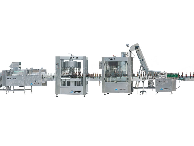 High-speed Liquid Rotary Filling Capping Line