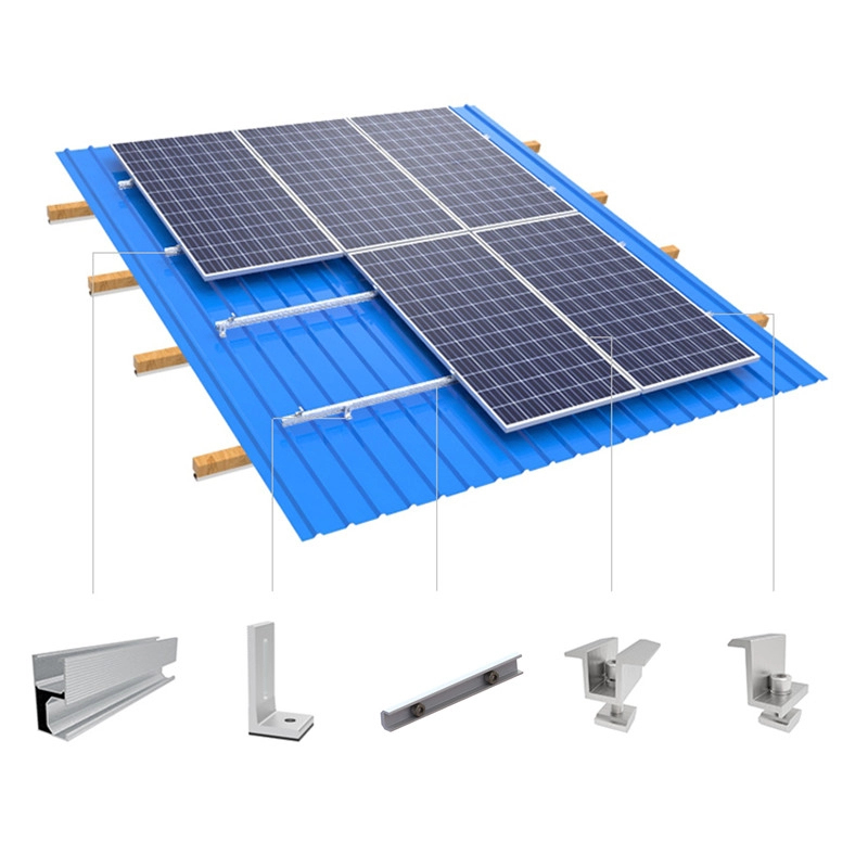 Metal Roof L Bracket Solar Mounting System