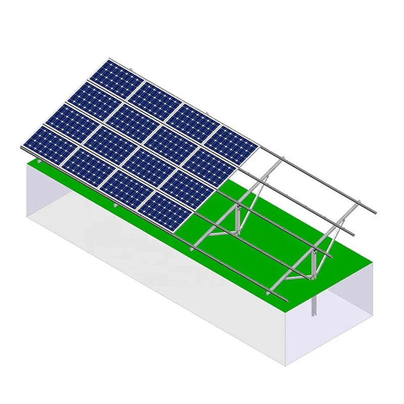 Galvanized Steel Pile Ramming Ground Solar Mounting System