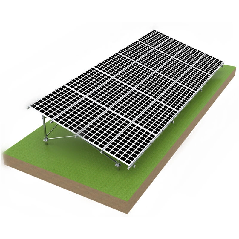 Aluminum Ground Solar PV Mounting Systems