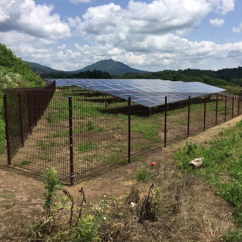 Galvanized Welded Mesh Fence For Solar Mount