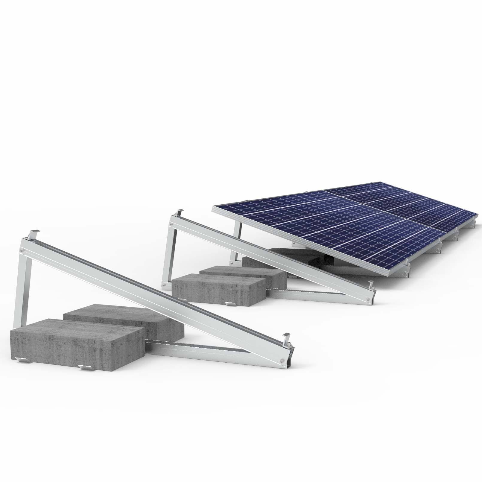 Ballasted Roof Solar Mounting Systems