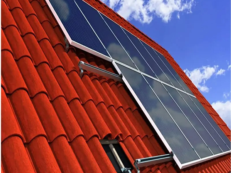 Tile Roof Pv Solar Panel Aluminum Rail Mounting System for YRK-Roof05