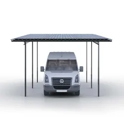 Aluminum Solar Panel Carport With Waterproof  YRK-Carport05