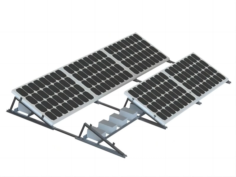 Solar Tilt Rooftop Mounting Brackets Ballast Flat Roof YRK-Roof08