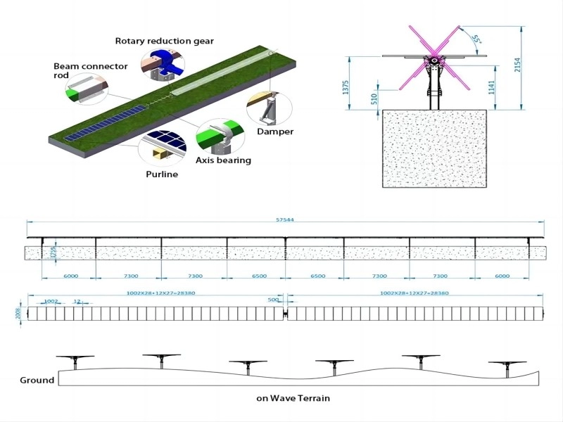 Solar Ground Mounting Kits System YRK-Ground07