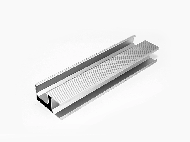 Solar  Aluminum Roof  Rail For Roof Structure Rack