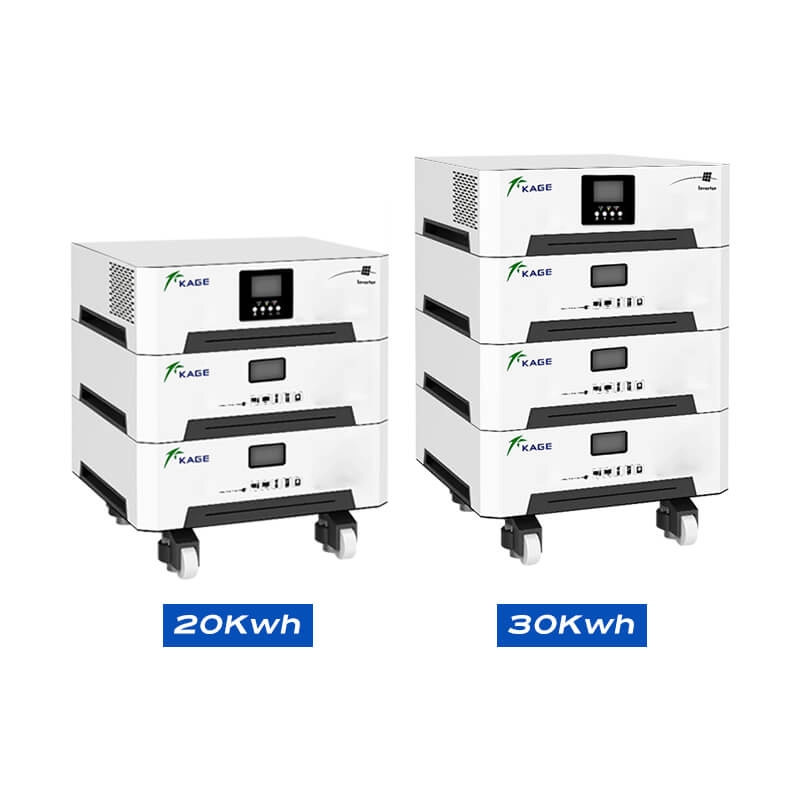 High Performance 30kWh 51.2V Stacked Home Energy Storage System for households