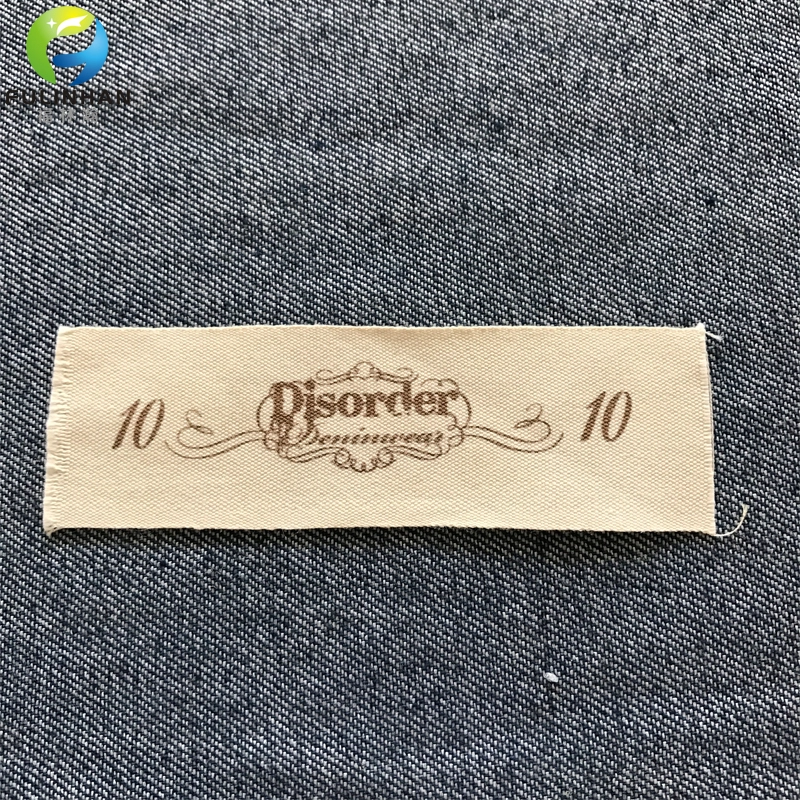 Custom Fabric Canvas Printed Clothing Labels