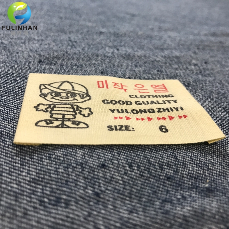 Clothing Cotton Printed Labels