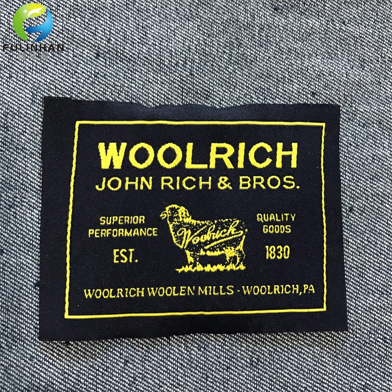 Main  clothing woven label for garment