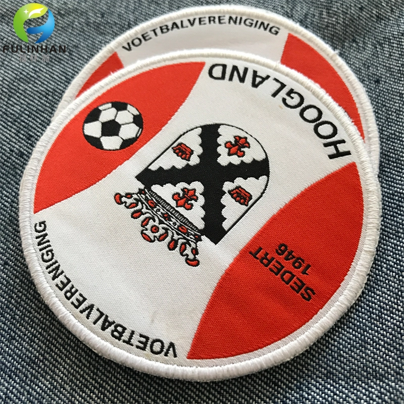Custom Transfer woven patches and labels