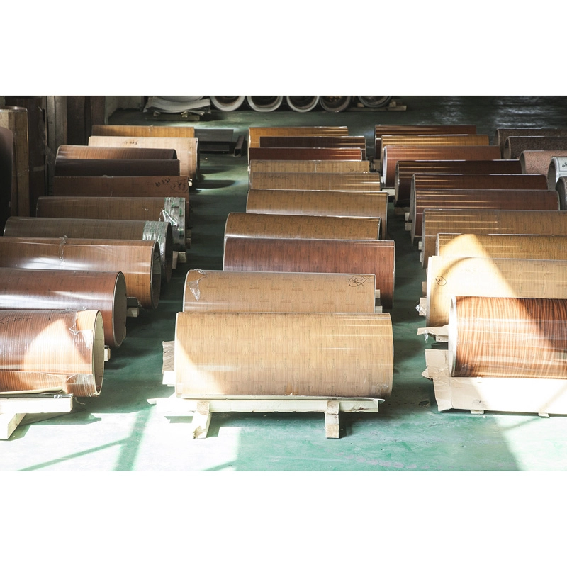 lacquered aluminum coil -Dingfeng wood grain aluminum coil Factory