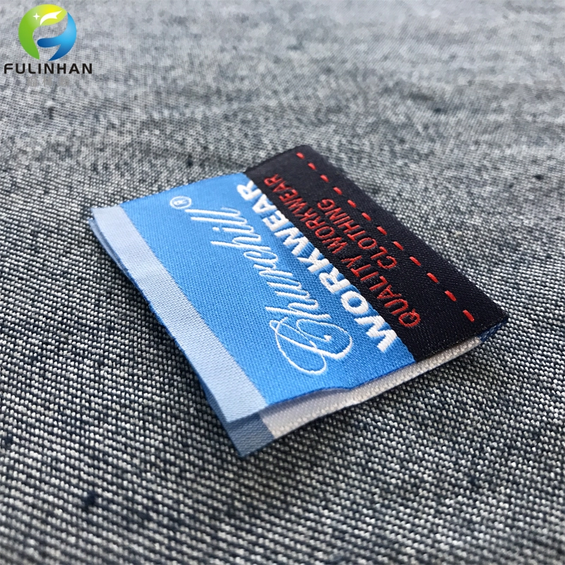 Custom Centerfold Clothing Woven Labels