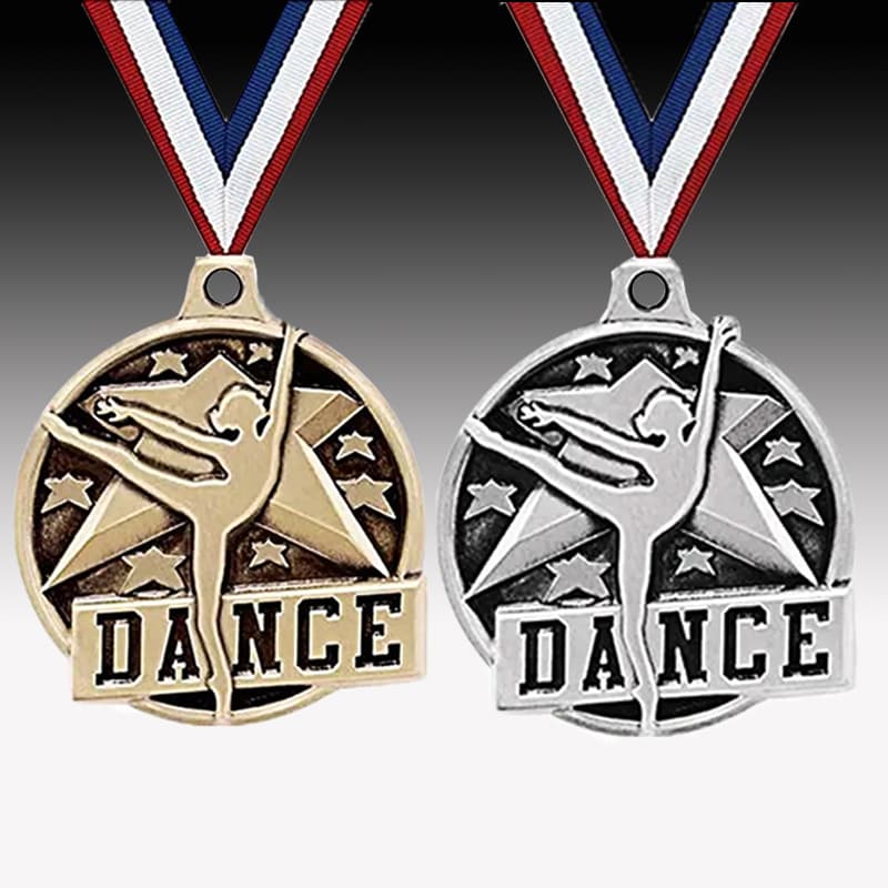 Custom Gymnastics Dainty Gymnastics Design Dancer Dance Medals