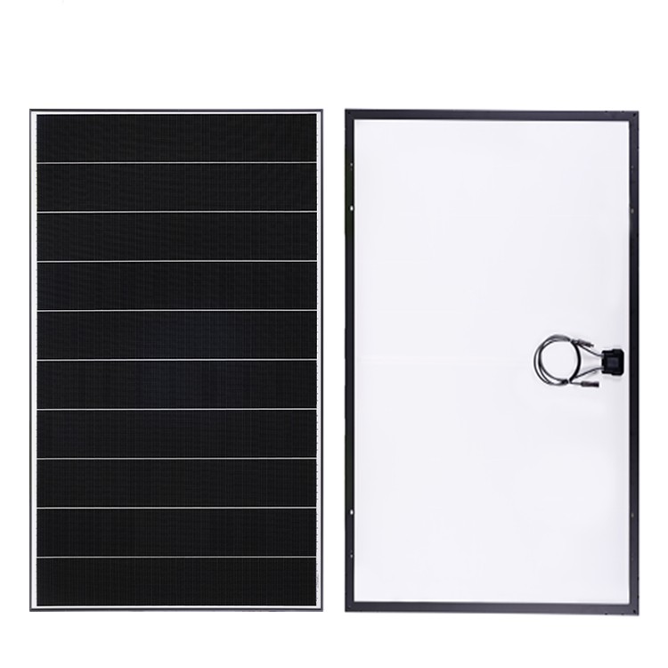 375W Shingled Solar Module Black Solar Panel