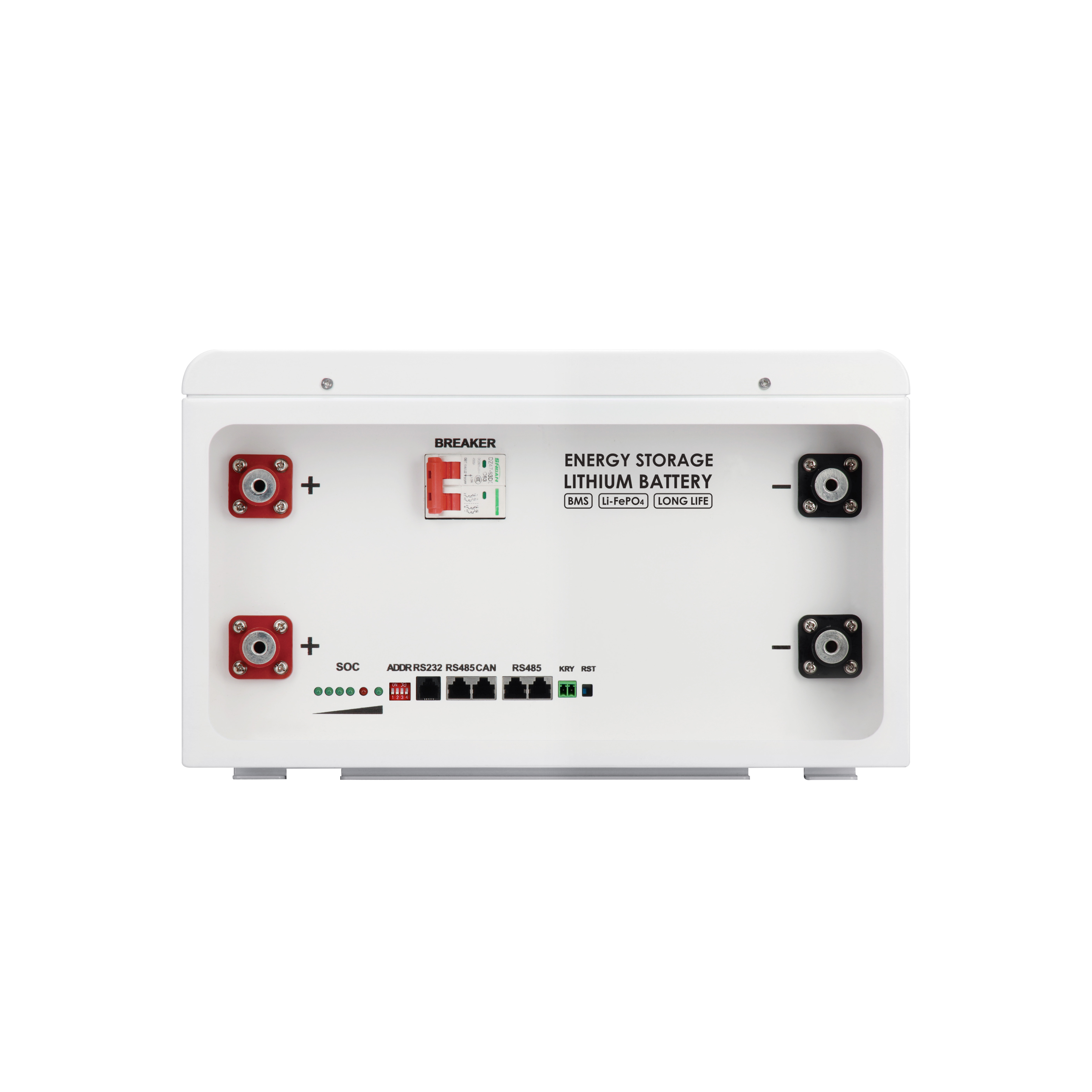 Wall mounted easy installation lithium ion battery 48v 200ah with RS485 SMART BMS