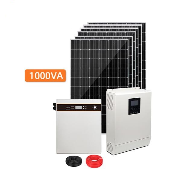 1KVA Off-grid Solar System Small Home Use
