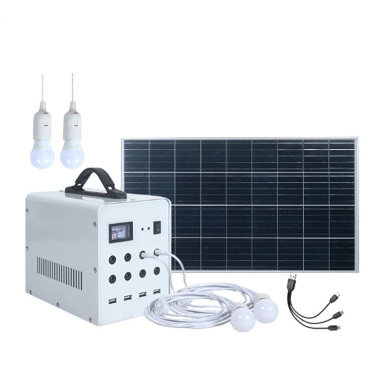 Newest Design Inverter 40W 50W Home Solar Power LED Lighting System