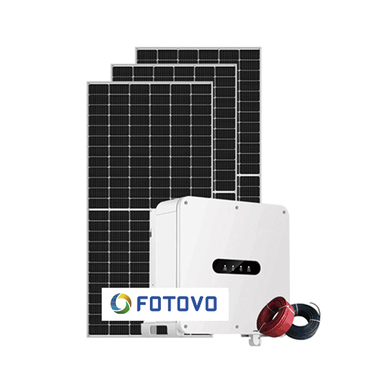 FOTOVO Popular 15kw Solar Energy Hybrid Solar System with Lithium Battery Charger