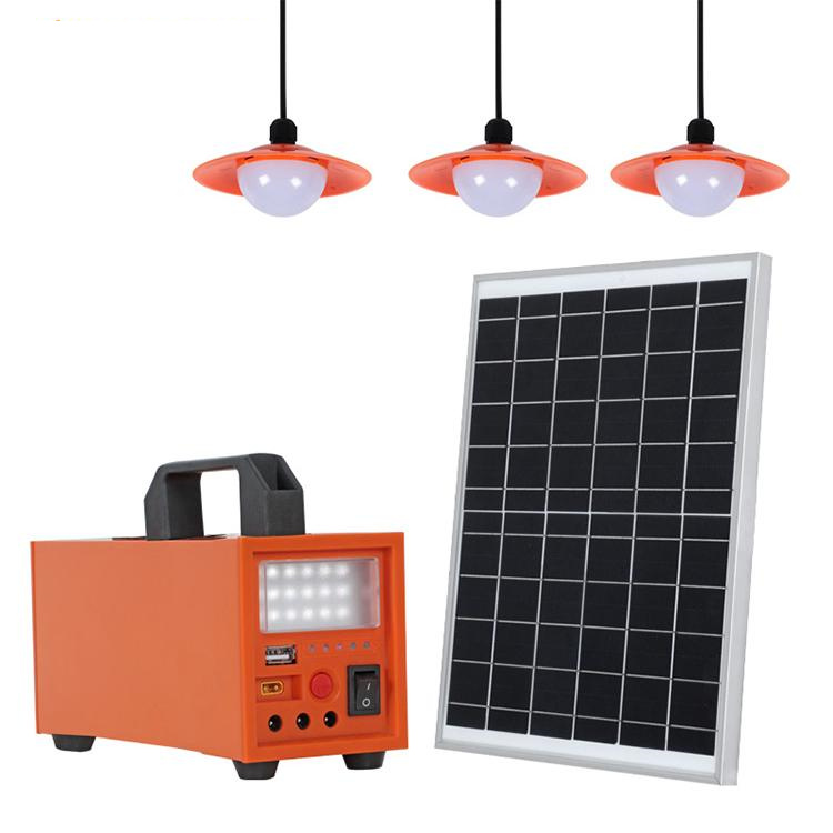 Outdoor Lighting All In One Solar Power System Off Grid High Quality
