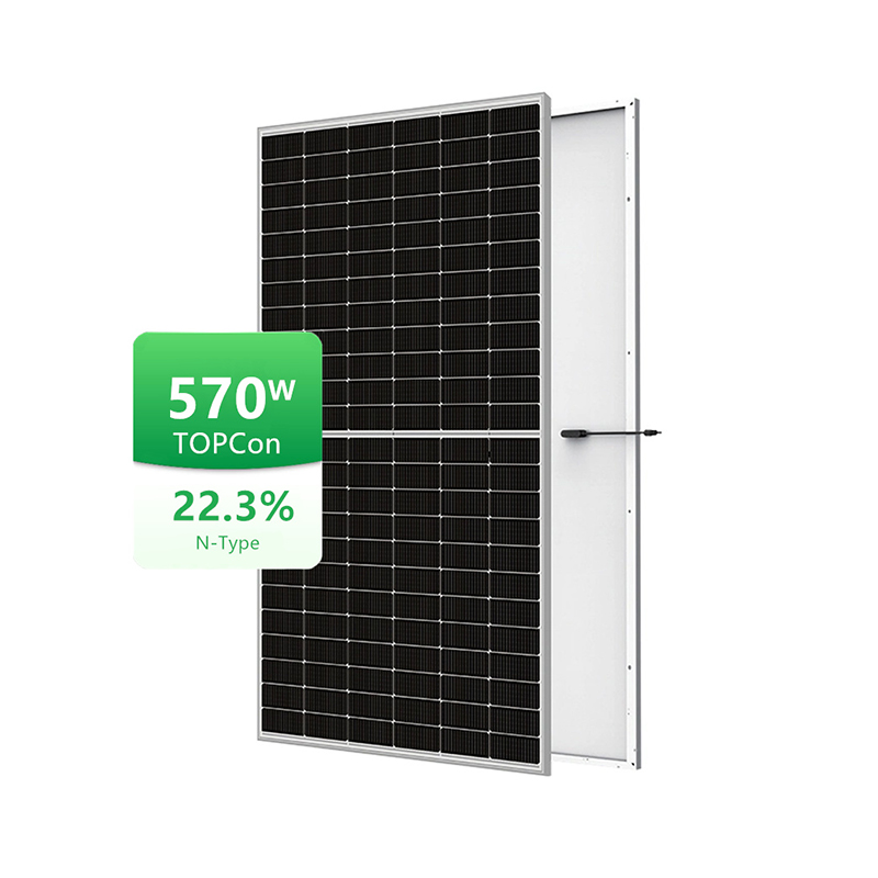 TOPCon Solar Panel 570w 575w 580w with 182mm Solar Cells