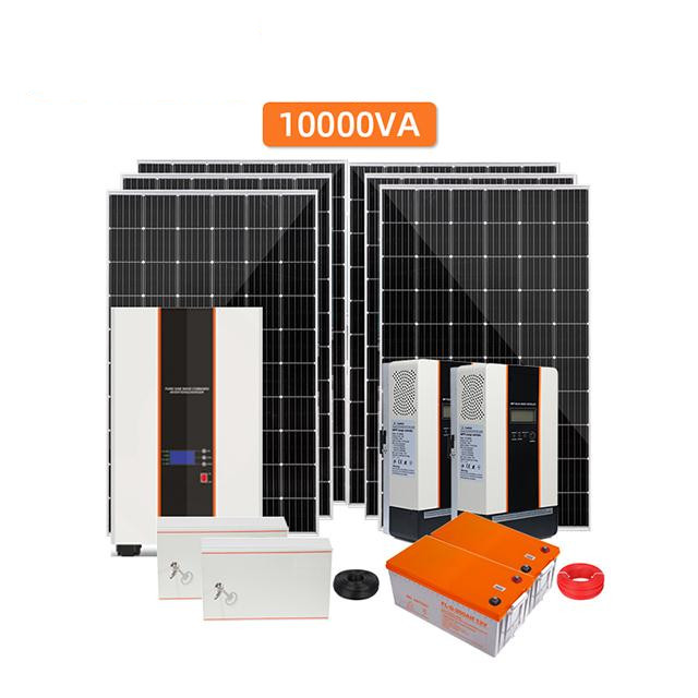 10KVA(10KW) Off grid Solar System Residential Use