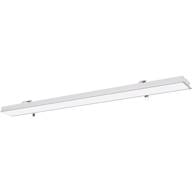 Recessed Led Linear Light Alumihum Profile Custom Made Length For Architecture Lighting