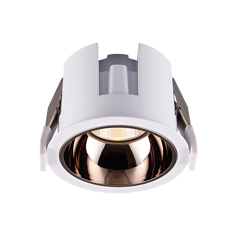 Recessed Led Downlights Anti Glare Reflector Triac DALI Dimmable Lighting 12W 20W