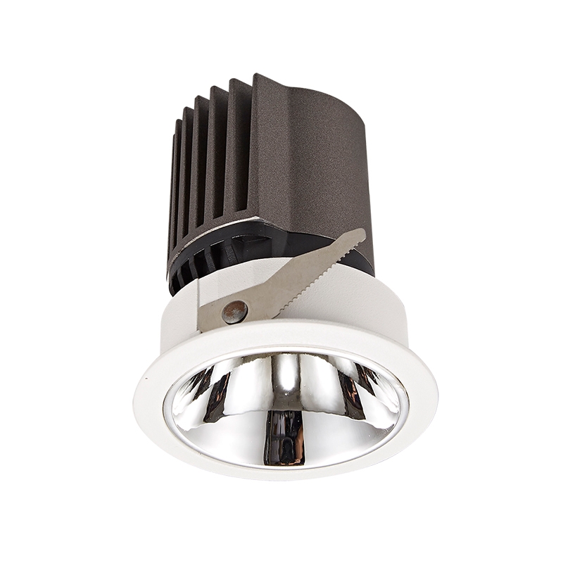 Anti Glare Led Downlights Recessed Dimmable For Hotel Villa Bedroom Dim To Warm Lighting