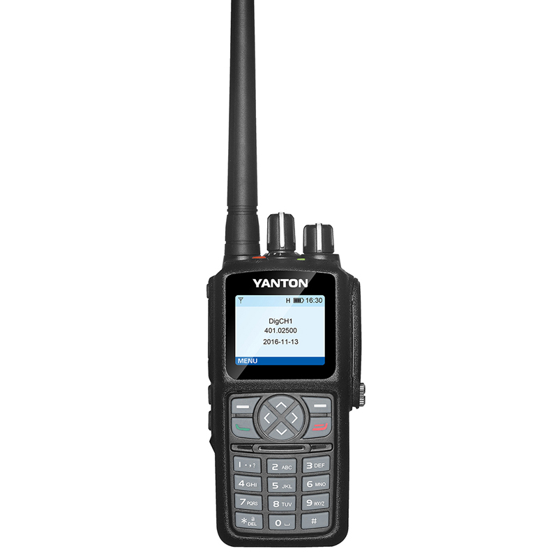 Digital Dual Mode VHF UHF DMR Radio Waterproof Dustproof Walkie Talkie