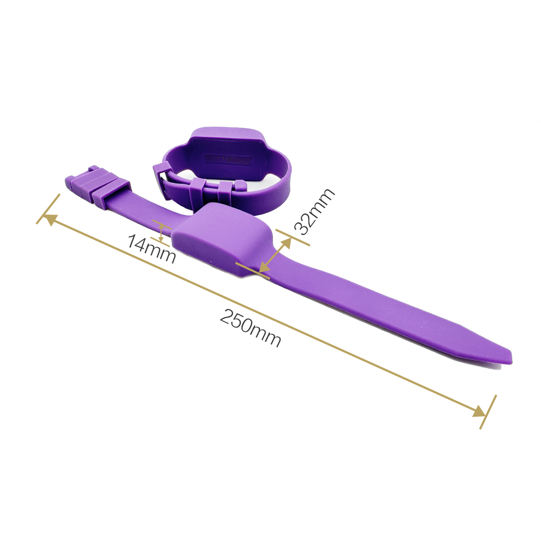 RS-AT01 Wearable 2.45 GHz Active RFID Wristband Tag