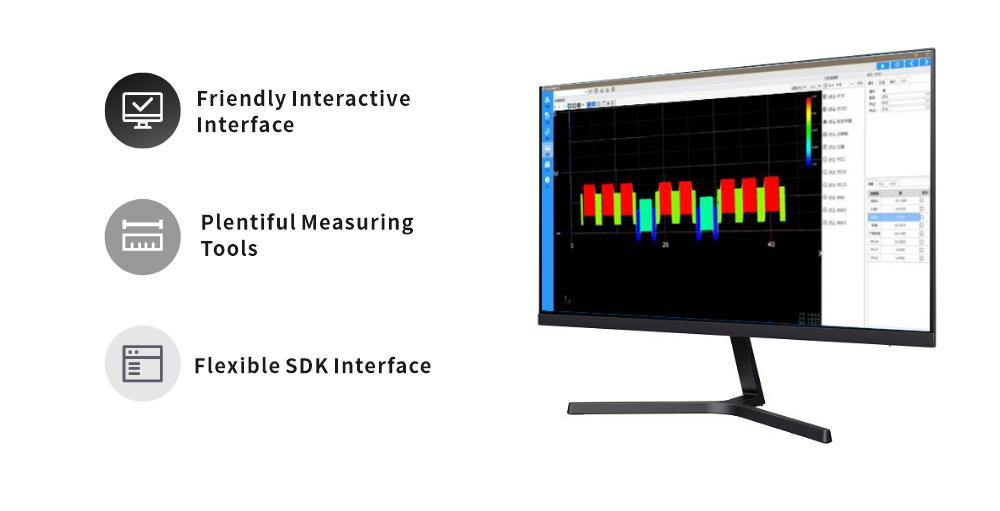 High-speed 3D Laser Line Profile Sensors software interface