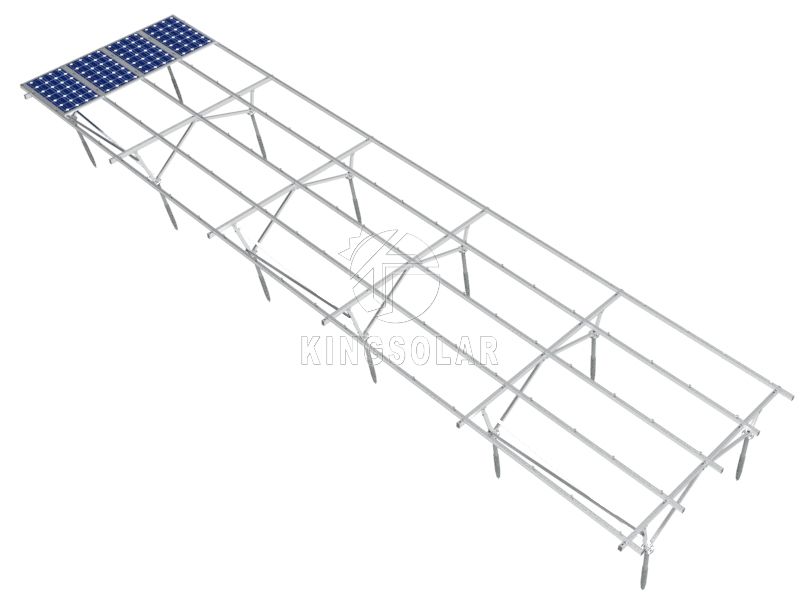Aluminum Solar PV Mounting System for High Snow Coverage