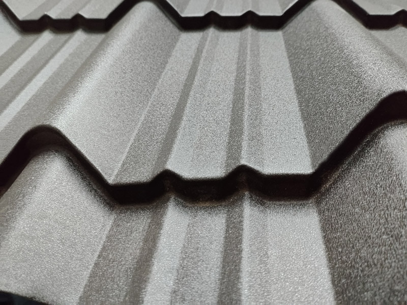 High quality brown metal  tile roof