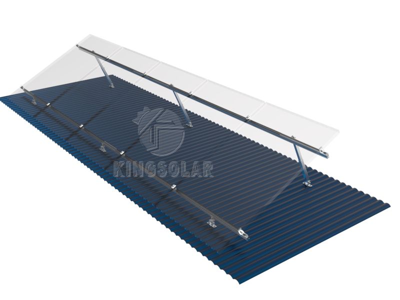 Adjustable solar panel mounting Angle system