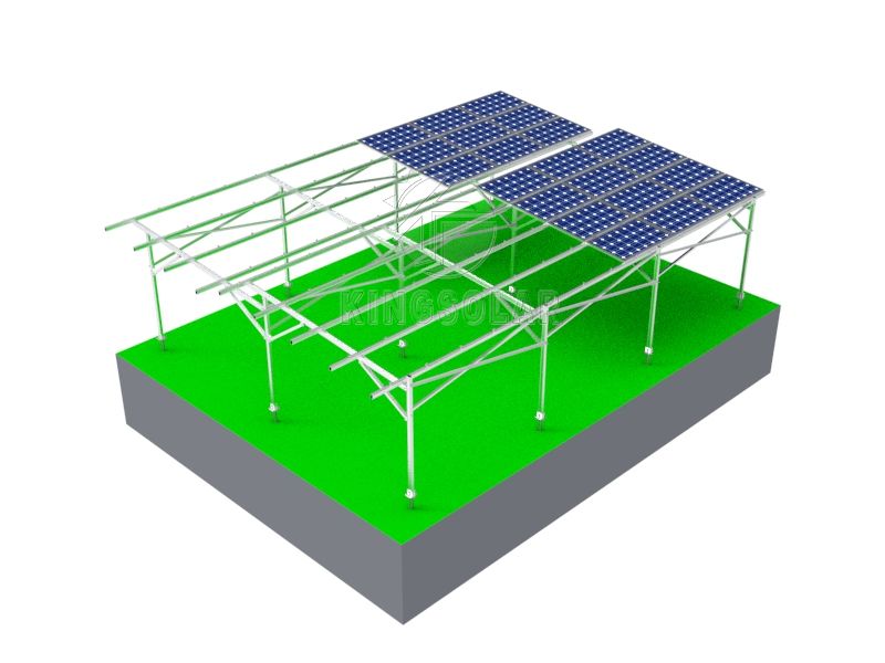 Aluminum Agricultural Farm Solar Mounting System