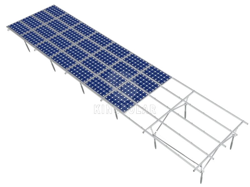 Aluminum Solar PV Mounting System for High Snow Coverage