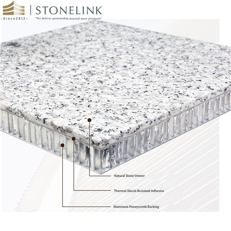 Customized stone composite panels