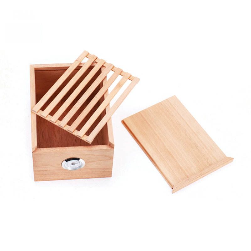 wooden blank cigar humidor box