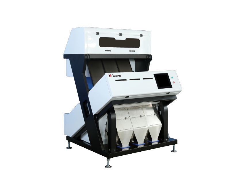 Grain color sorter with high-definition image acquisition system